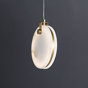 Modern Minimalist Pendant <b>Light</b> Round E27 LED Single Head For Living Room Bedroom Nordic Style - Product Image 4