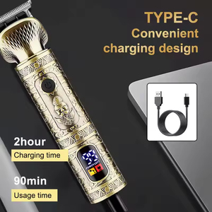 <span class=keywords><strong>Tondeuse</strong></span> à cheveux professionnelle sans fil <span class=keywords><strong>Resuxi</strong></span> 885 OEM, ensemble complet, entièrement en métal, 7 en 1, <span class=keywords><strong>tondeuse</strong></span> à cheveux T9 en acier inoxydable - Product Image 6