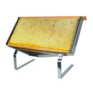 ขาตั้งรังผึ้งสแตนเลสสตีล 201 รุ่นใหม่ Menger Bee HCS-2 สำหรับฟาร์มผึ้งแบบ Langstroth/Australian Frames Top Bar >45 ซม. - Product Image 1