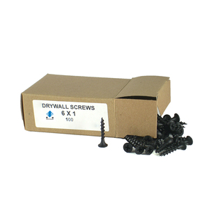 Tornillos Autoperforantes para Paneles de Yeso, Fosfatados Negros, Jk Fix, Tianjin, Cajas de Tornillos Negros para Paneles de Yeso, <span class=keywords><strong>6</strong></span> <span class=keywords><strong>1</strong></span>/4 3\", Tianjin 6x1 <span class=keywords><strong>1</strong></span>/<span class=keywords><strong>8</strong></span> - Product Image 1
