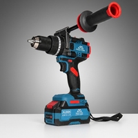 Ensemble de perceuse sans fil MAXTON DW7713, perceuse à percussion sans fil sans balais, vitesse variable industrielle, batterie, bricolage, multifonction