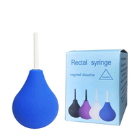 Enema anal en gros, capacité 240 ml, nettoyeur rectal, enema pour nettoyage du côlon, seringue d'irrigation anale