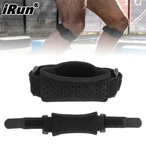 IRun – genouillère de sport à Double rotule, Support de Tendon de rotule, attelle de protection, bande enveloppante de genou ouverte