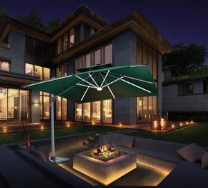 Muebles de jardín para exteriores, impermeable de alta gama, piscina de <span class=keywords><strong>playa</strong></span> de gran tamaño, sombrilla <span class=keywords><strong>romana</strong></span> con dosel Doble - Product Image 6