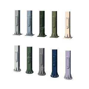 <span class=keywords><strong>Poste</strong></span> <span class=keywords><strong>de</strong></span> Alumbrado Público Decorativo <span class=keywords><strong>de</strong></span> Acero <span class=keywords><strong>de</strong></span> Doble Cara <span class=keywords><strong>de</strong></span> 8 <span class=keywords><strong>Metros</strong></span>, Diseño Emiratí Moderno para Jardín - Product Image 2