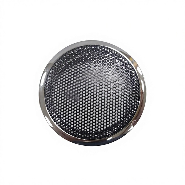 2-Inch Car Tweeter Grille ABS & Cold-Rolled Steel 52mm Diameter Speaker Accessory