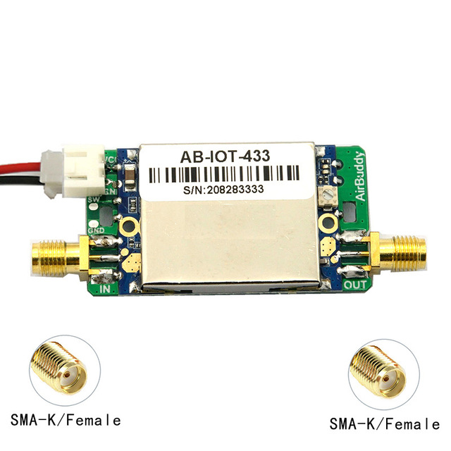 AB-IOT-433- Bidirectional Signal Amplifier 2W Adjustable Power 433MHz Transceiving PCB Module