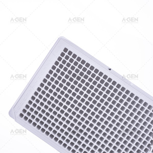 Piastra <span class=keywords><strong>ELISA</strong></span> Bianca a 384 Pozzetti, Sterile, Senza Coperchio, in Polistirene, ad Alta Capacità di Legame - Product Image 3