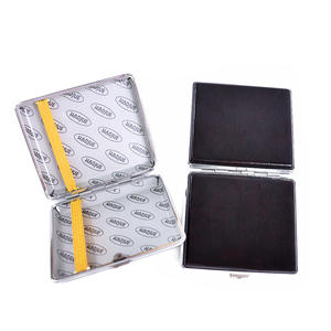 Funda de cuero impermeable para cigarrillo, estuche portátil de alta calidad con 20 logotipos personalizados, transparente, <span class=keywords><strong>2022</strong></span> - Product Image 4