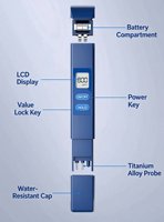 Testeur numérique de TDS 0-9990ppm, testeur d'eau portable avec fonction de maintien de la valeur, adapté à l'eau potable, aux piscines, etc.