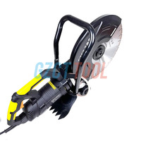 Scie circulaire portative électrique DC425 3900W de 16 pouces pour béton, profondeur maximale de coupe de 6 pouces