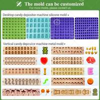 Bonbons à la menthe gommeux à la noix de coco petite échelle de laboratoire manuel Mini déposant de chocolat Hard Maker Make Machine Prix en Inde