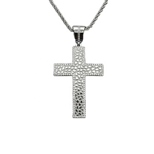 Joyería religiosa para hombre de acero inoxidable cristiano Jesús Templario <span class=keywords><strong>Caballero</strong></span> Cruz Pepita Cruz encanto colgante - Product Image 2