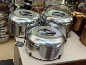 Ensemble chauffe-plats moderne nordique 3L 4L 5L avec poignée en <span class=keywords><strong>bois</strong></span>, pot isotherme, casserole thermique, kit boîte à lunch portable - Product Image 6