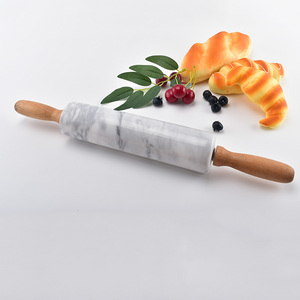 Bán Buôn Thân Thiện Với Môi Gỗ Tự Nhiên Xử Lý Nhà Bếp Đá Cẩm Thạch Cán <span class=keywords><strong>Pin</strong></span> Với Mô Hình Cây Cho Nướng Và Bánh Pizza - Product Image 2