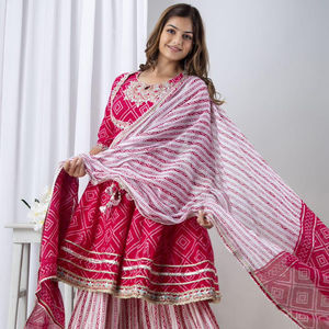 Festive spécial belle imprimé miroir broderie femmes OEM Service adultes inde et Pakistan 3 pièces costume ensemble soutien 1000 K0001 - Product Image 1