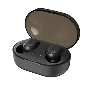 A6R Headset TWS Nirkabel TWS 5.1 Stereo, Earbud Pk Mi Earphone Mini Headset Esports Game In-Ear Stereo Olahraga