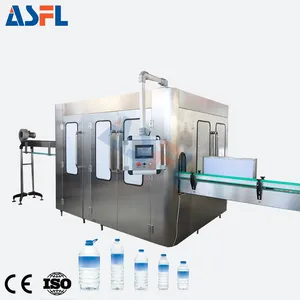 4000BPH 500ml 3 in 1 Rinsing Filling Capping Monoblock Water Bottling Machine Mineral Water Filling Machine Automatic