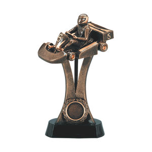 Weivista Go Kart Racing Trophée en résine Sculpture de prix en gros pour les pilotes de <span class=keywords><strong>karting</strong></span> - Product Image 1