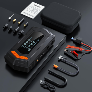 Nuevo Cargador de Coche Portátil <span class=keywords><strong>6</strong></span> en <span class=keywords><strong>1</strong></span>, Banco de Energía, Arrancador de Baterías con Bomba de Aire para Camiones y Motocicletas - Product Image 4