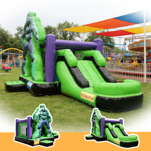 Qiyi Spider-man - Castillo Inflable de PVC con Tobogán, Color Personalizado, Garantía de 2 Años, Capacidad para 6 Personas - Product Image 4