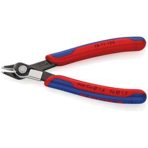 KNIPEX 78 71 125 Super Knips electrónicos®Con empuñaduras multicomponente bruñidas 125 mm - Product Image 2