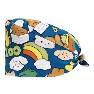 Casquettes de gommage dentaire en forme de gourde casquettes de gommage dentaire cravate arrière chapeau unisexe respirant bandeau mignon imprimé pour clinique dentaire - Product Image 4