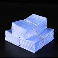 Étiquettes thermorétractables brillantes anti-décoloration, anti-effraction et résistantes aux UV, haute pureté, pour bouteilles de vin, en gros