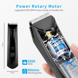 卸売Manscaing充電式ボディグルーマー格納式鼠径部ヘアトリマー男性用電気ボディトリマーUsbカスタマイズロゴ - Product Image 2