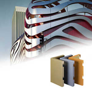 Murs-rideaux en aluminium modernes anodisés anti-corrosion pour l'extérieur des bâtiments - Product Image 4