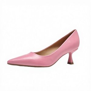 Zapatos de Tacón Bajo y Fino para Mujer, Zapatos de Vestir con Punta en Pico, Tacones Sólidos para Oficina, Trabajo, Boda, Primavera, Verano, Otoño - Product Image 2