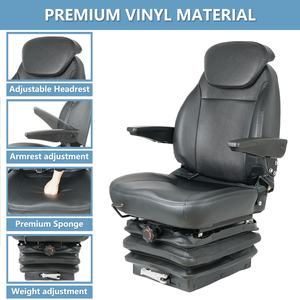 Suspensión mecánica J0303 Asiento de construcción con ajuste de altura Asiento de barco marino - Product Image 4