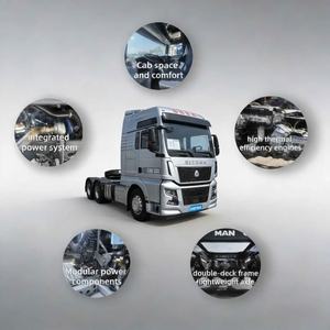 <span class=keywords><strong>Camion</strong></span> à benne basculante d'occasion SITRAK G7 6x4 Euro 6 Diesel Weichai, tête de <span class=keywords><strong>tracteur</strong></span>, boîte manuelle, pont à ressorts en acier, conduite à droite, double cabine - Product Image 6