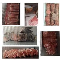 Trancheuse à viande congelée automatique prix usine/trancheuse à jambon bacon/découpeuse à steak de viande