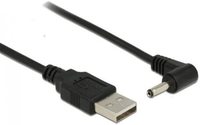 USB zu DC 3,5x1,35mm Barrel Jack Stromkabel USB 2.0 Stecker nach rechts abgewinkelt 90 Grad 3,5mm 1,35mm DC Power Plug Barrel 5V Kabel