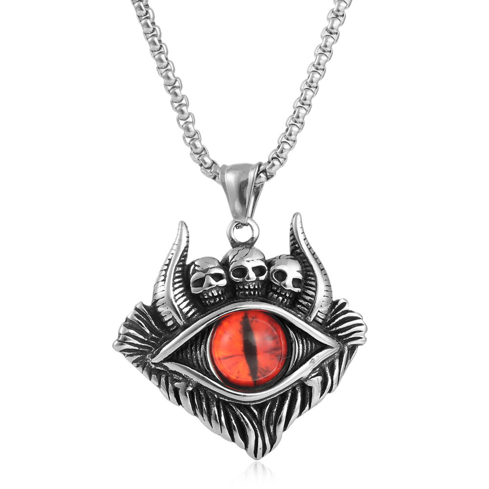 Pendentif simple, argent, style 01