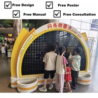 Panneau interactif lumineux pour jeux mural, équipement de salle sensorielle, panneau éducatif pour équipement de jeu de maternelle CE