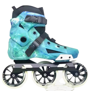 Patines en Línea YSMLE de Alto Rendimiento para Carreras, Patines de Velocidad para Adultos, Estilo Libre, Slalom, 110 mm, 3 Ruedas - Product Image 3