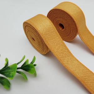 Manufacturer Wholesale 50mm Colorful Nylon Woven Tape Strap High <b>Elastic</b> Jacquard Webbing for Clothing Accessories Non-slip - Product Image 1
