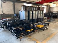 Taşınabilir 3500kg Kapasiteli Çift Silindirli Hidrolik Araç Kaldırma Rampası Makas Tasarım 460mm Maksimum Kaldırma Yüksekliği Hızlı Tamir