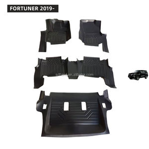 Accessoires automobiles en gros d'usine : Nouveaux tapis de sol TPE sur mesure pour FORTUNER 2019 - Product Image 1