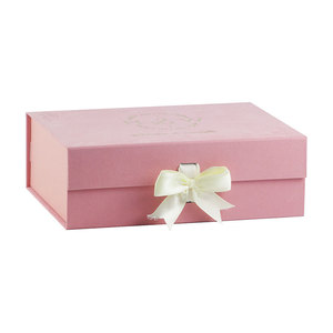 Luxury pink Girls Present Packaging Magnetic Closure Gift Packing <b>Keepsake</b> <b>Box</b> - Product Image 2