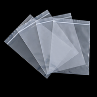 Sac en plastique LDPE Ziplock de haute qualité avec trou de suspension pour l'emballage de vêtements alimentaires fabriqué en Chine