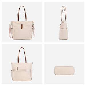 Özel logo yeni moda alışveriş çantası kadınlar için naylon çanta alışveriş ve ofis bayan için yüksek kalite - Product Image 4