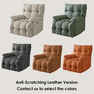 <span class=keywords><strong>Fauteuil</strong></span> inclinable électrique à bascule en tissu moelleux, <span class=keywords><strong>fauteuil</strong></span> inclinable réglable <span class=keywords><strong>pour</strong></span> salon - Product Image 4