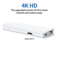 M15 Retro Gaming Stick Konsol Video Game Rumahan dengan 4K HD 8000+ Game Kontroler Arcade Nirkabel 2.4Ghz