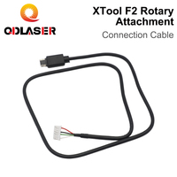 Cable de Conexión Original QDLASER, Piezas de Repuesto para la Máquina de Grabado Láser con Accesorio Rotatorio XTool F2