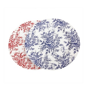 Customization Hot-selling French Retro Dishes <b>Plate</b> Hand-painted Household <b>Ceramic</b> Dinner <b>Plates</b> Fruit Salad <b>Plates</b> - Product Image 1