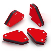 Positionneur de soudage magnétique 6 pièces, support multi-angle, pince de soudage à 3 angles, aimant de positionnement d'angle de soudage à 90 degrés