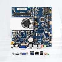 Carte mère de bureau ITX intégrée Intel J1900, socket BGA, canal unique DDR3, 9 ports USB, SATA, HD, Mini PCIe, emplacements WiFi